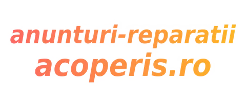 Anunturi reparatii acoperis.ro logo